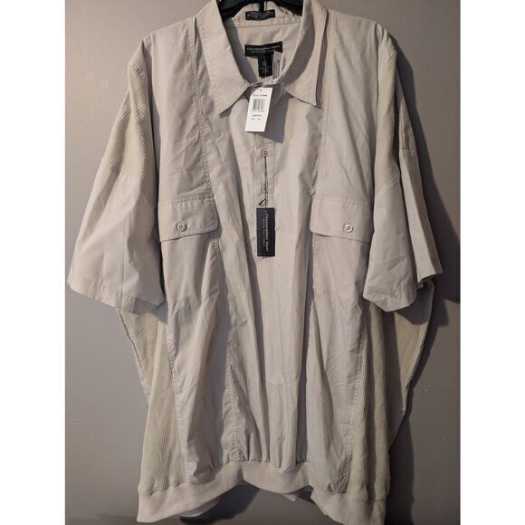 NWT Men's Christopher Hart 5XL-T Short‎ Sleeve Shirt - Picture 1 of 5